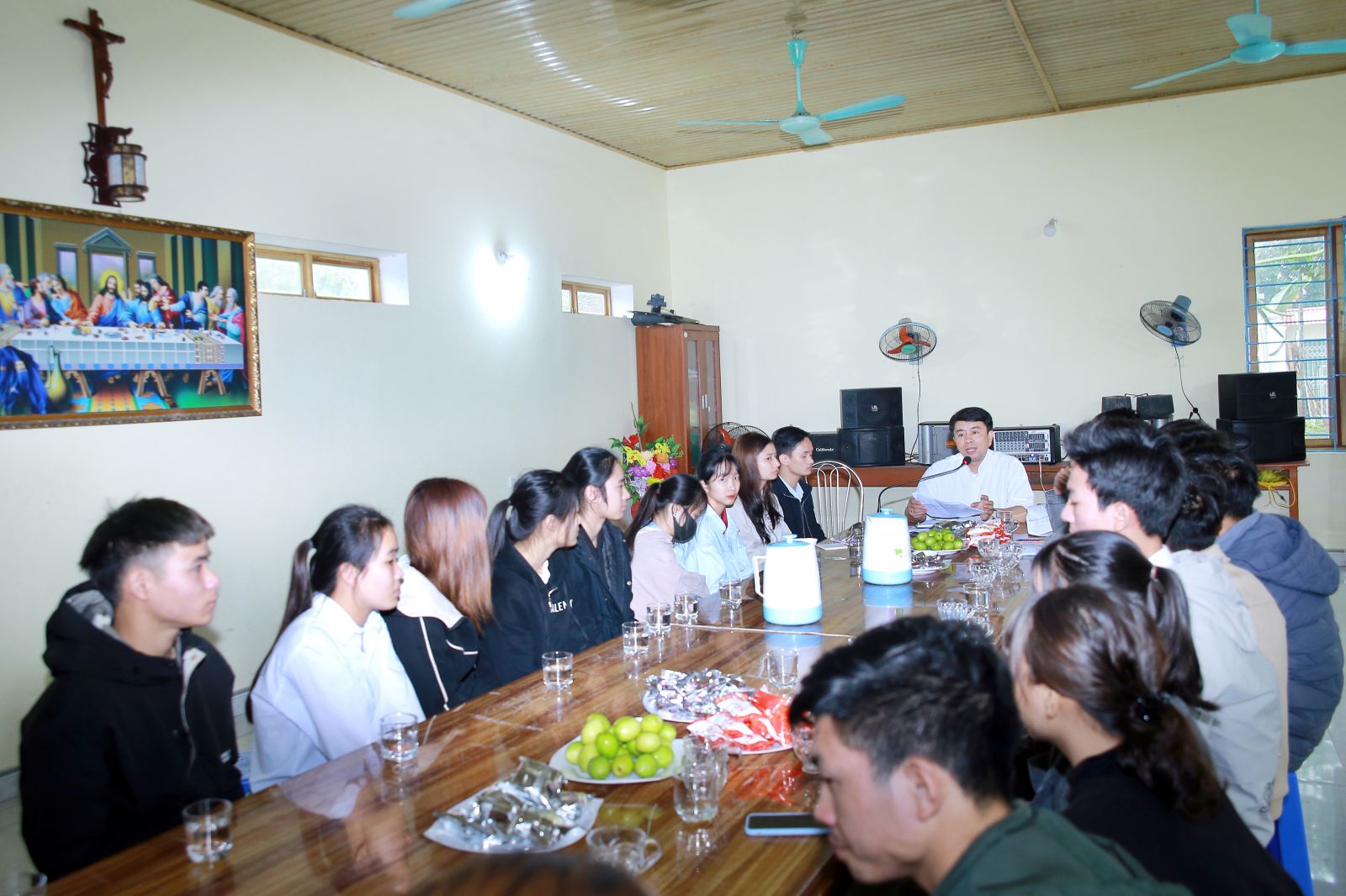 Cuộc họp mặt đầu tiên của giới trẻ Giáo hạt Mỹ Đức – Hòa Bình