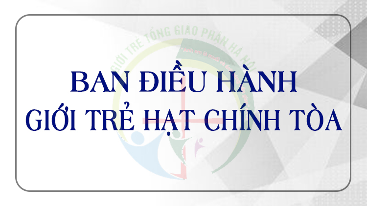 Giới Trẻ Giáo Hạt Chính Tòa