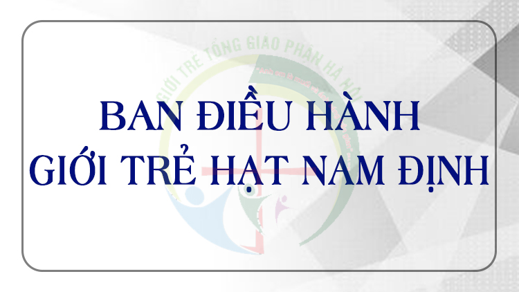 Giới Trẻ Giáo Hạt Nam Định