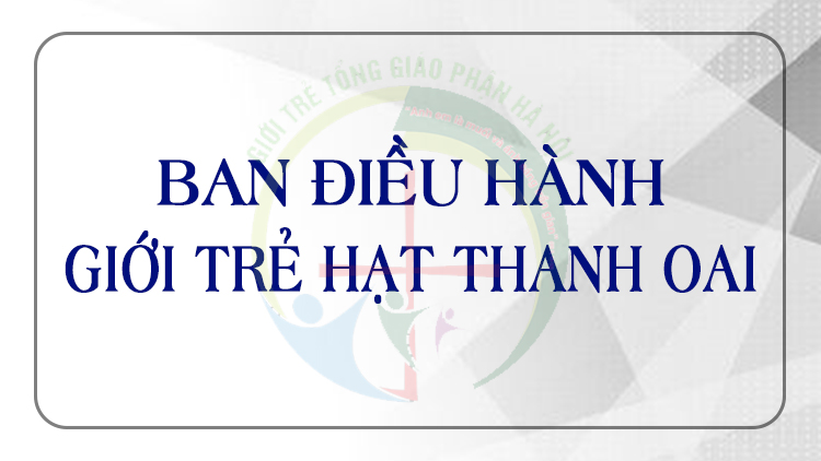 Giới Trẻ Giáo Hạt Thanh Oai