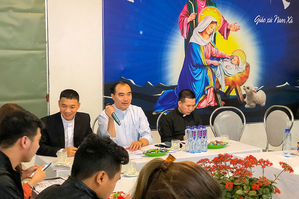 Giới trẻ Giáo hạt Lý Nhân họp mặt đầu Xuân 2021
